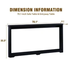 Narrow Wooden Console Table - Waterproof Sofa Table Entryway Table - ModernLuxe -Luxe Furniture Sale GUEST 9f32aa2e a324 4e18 b40a 2bc1146b5ac4