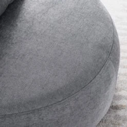 Modern Chenille Accent Reading Chair, High-Stretch Round Lounge Sofa-ModernLuxe -Luxe Furniture Sale GUEST 9f5cafd6 bd28 4c55 a391 ed0e1942e1e6