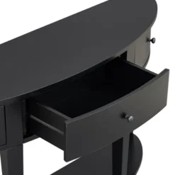 ModernLuxe Modern Curved Console Table with 3 Drawers and Storage Shelf 19 ModernLuxe Modern Curved Console Table with 3 Drawers and Storage Shelf -Luxe Furniture Sale GUEST a13068bf 02de 457f ad02 2a9b8f47e90a 1