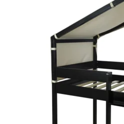 ModernLuxe Wood Twin Over Twin Bunk Bed with Play Tent and House Frame 18 ModernLuxe Wood Twin Over Twin Bunk Bed with Play Tent and House Frame -Luxe Furniture Sale GUEST a1e70e25 420f 426a bef0 b8ac0a893905
