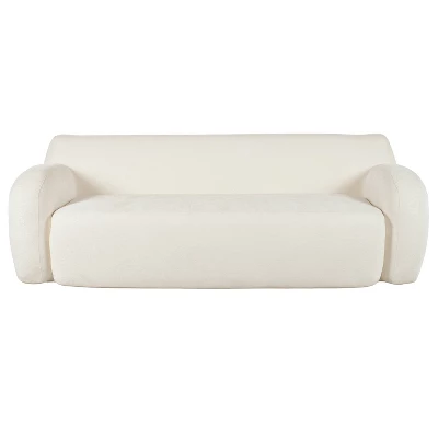 ModernLuxe 85.8" Minimalist Curved Upholstered 3-Seat Sofa 8 ModernLuxe 85.8" Minimalist Curved Upholstered 3-Seat Sofa - Image 6