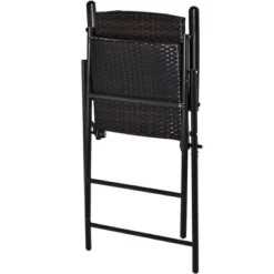 ModernLuxe 5-Piece Counter Height Patio Rattan Dining Set with Foldable Chairs -Luxe Furniture Sale GUEST a651c4c0 f29b 4951 a933 8bb55333bd73