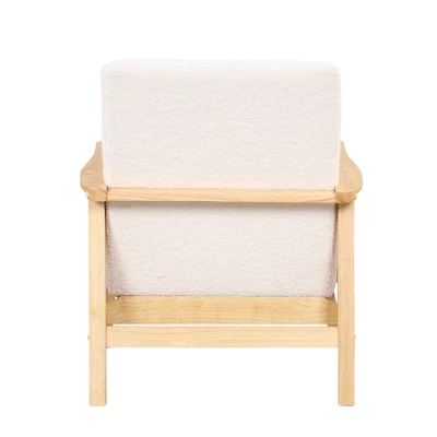 Mid-Century Velvet Upholstered Accent Chair, Armchair With Rattan Mesh-ModernLuxe 10 Mid-Century Velvet Upholstered Accent Chair, Armchair With Rattan Mesh-ModernLuxe - Image 8