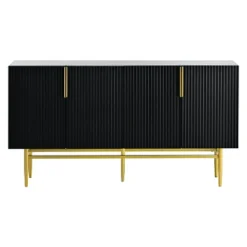 Modern Sideboard, Buffet Cabinet With Metal Handles & Legs-ModernLuxe -Luxe Furniture Sale GUEST a6fc23ce 2f1e 4320 a7f8 825352776719