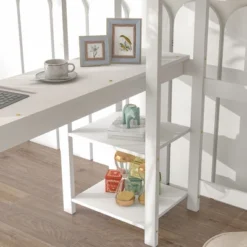 ModernLuxe Wooden Loft Bed with Built-in Desk and Storage Shelves 17 ModernLuxe Wooden Loft Bed with Built-in Desk and Storage Shelves -Luxe Furniture Sale GUEST a6fc4b29 1428 4ff1 89c9 2d80111218a0