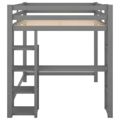 Full Size Loft Bed With Built-in Desk And Shelves - ModernLuxe 14 Full Size Loft Bed With Built-in Desk And Shelves - ModernLuxe -Luxe Furniture Sale GUEST a9240e4c 20b4 44df aec7 997a51c79049