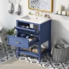 ModernLuxe 24" Modern Bathroom Vanity Cabinet with Ceramic Sink -Luxe Furniture Sale GUEST aaa6743d cc5b 4990 a3e6 a8a672703e25