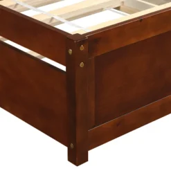 Twin Size Platform Bed Wood Bed Frame With Trundle-ModernLuxe 17 Twin Size Platform Bed Wood Bed Frame With Trundle-ModernLuxe -Luxe Furniture Sale GUEST aaeee7d4 b05c 4974 a14c 036aebe028bf