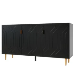 Modern Storage Sideboard With Adjustable Shelves - ModernLuxe -Luxe Furniture Sale GUEST abf7bec4 4956 4ca8 9868 ba992d131110