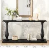 ModernLuxe Vintage Console Table - Pine Veneer Entryway Sofa Table -Luxe Furniture Sale GUEST ae3619ed e07f 44d8 b6a1 adc66065ddf3
