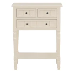 24”W Narrow Console Table, Slim Sofa Table With Three Storage Drawers And Bottom Shelf-ModernLuxe 21 24”W Narrow Console Table, Slim Sofa Table With Three Storage Drawers And Bottom Shelf-ModernLuxe -Luxe Furniture Sale GUEST aef4ea0c 69eb 4bcd 8e8a 5a8fa7020c57