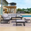 ModernLuxe 6-Piece Industrial Outdoor Sofa & Dining Set with Steel Frame -Luxe Furniture Sale GUEST b1215a64 271b 45e7 accc 4c4686e07816