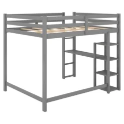 Full Size Loft Bed With Built-in Desk And Shelves - ModernLuxe 13 Full Size Loft Bed With Built-in Desk And Shelves - ModernLuxe -Luxe Furniture Sale GUEST b1976152 e631 4d28 8854 89ffe2412746