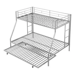 ModernLuxe Twin Over Full Steel Bunk Bed with Twin Size Trundle and Dual Ladders 20 ModernLuxe Twin Over Full Steel Bunk Bed with Twin Size Trundle and Dual Ladders -Luxe Furniture Sale GUEST b348fc84 89ee 4c30 bcc6 d3e01db834a6