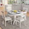 ModernLuxe 5-Piece White Solid Wood Dining Table and Chairs Set 2 ModernLuxe 5-Piece White Solid Wood Dining Table and Chairs Set -Luxe Furniture Sale GUEST b515bf10 4a32 41fc 8d2e 909b89971219