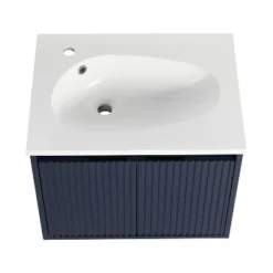 ModernLuxe Floating Bathroom Vanity - Unique Drop-Shaped Resin Sink -Luxe Furniture Sale GUEST b655f63f 369c 47c5 a5cc 7624febfff25