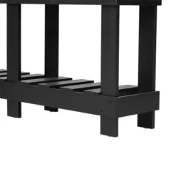 63" Vintage Console Table, Solid Fir Wood Entryway Table With 6 Legs, 4.5" Thick Desktop & Metal Rivet Decor For Living Room - ModernLuxe 18 63" Vintage Console Table, Solid Fir Wood Entryway Table With 6 Legs, 4.5" Thick Desktop & Metal Rivet Decor For Living Room - ModernLuxe -Luxe Furniture Sale GUEST b77c3d09 c4e7 4198 b1bc 0509f250ea20