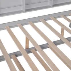 Wooden Platform House Bed With Trundle And Shelf-ModernLuxe 23 Wooden Platform House Bed With Trundle And Shelf-ModernLuxe -Luxe Furniture Sale GUEST b84c8dda eaae 4759 be94 805e805a3503