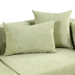 80.5" Modern Upholstered Sofa With Golden Metal Legs And 4 Pillows-ModernLuxe 28 80.5" Modern Upholstered Sofa With Golden Metal Legs And 4 Pillows-ModernLuxe -Luxe Furniture Sale GUEST b99afd5b 243e 44a8 9ccd 6f09edfb513a