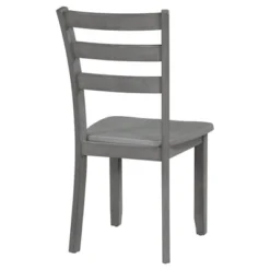 ModernLuxe 5-Piece Farmhouse Wooden Dining Set with 2 Chairs & 2 Benches -Luxe Furniture Sale GUEST bba89cd9 01d6 489b b722 8e4627e24de1