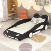 ModernLuxe Race Car-Shaped Twin Platform Bed with Safety Rails -Luxe Furniture Sale GUEST bbc31c7b e704 47cc 9eb7 0ec850a64c2e