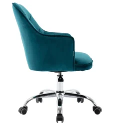 ModernLuxe Velvet Home Office Swivel Shell Chair - Ergonomic Task Chair -Luxe Furniture Sale GUEST bc4f806f d6e9 463d bd4c ad24ba39b718