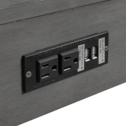 4 PCS Counter Height Dining Table Set With Socket And Padded Stools-ModernLuxe 21 4 PCS Counter Height Dining Table Set With Socket And Padded Stools-ModernLuxe -Luxe Furniture Sale GUEST bcec33c7 a338 41fe b4c1 1de7c60df899