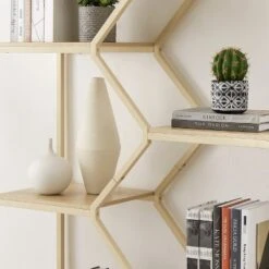7-Tier Rattan Storage Bookshelf With 2 Doors, Natural – ModernLuxe 23 7-Tier Rattan Storage Bookshelf With 2 Doors, Natural – ModernLuxe -Luxe Furniture Sale GUEST c08a05c7 c945 41ec a528 c8198fecb719