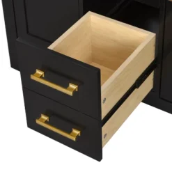 36" Modern Bathroom Vanity With Ceramic Sink, Freestanding Storage Cabinet With 4 Drawers & 2 Soft-Close Doors, Solid Wood Frame - ModernLuxe 24 36" Modern Bathroom Vanity With Ceramic Sink, Freestanding Storage Cabinet With 4 Drawers & 2 Soft-Close Doors, Solid Wood Frame - ModernLuxe -Luxe Furniture Sale GUEST c20fb3a2 cc9b 43c4 9df1 f2f392000b5d