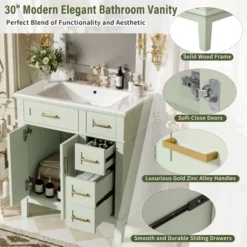 ModernLuxe 30-Inch Free-Standing Bathroom Vanity with Ceramic Undermount Sink 20 ModernLuxe 30-Inch Free-Standing Bathroom Vanity with Ceramic Undermount Sink -Luxe Furniture Sale GUEST c2f109a4 91f9 4be4 8162 e90d6f43d96b