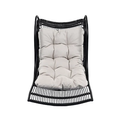 ModernLuxe 3-Piece Wicker Patio Furniture Set with Lounge Chair & Ottoman 9 ModernLuxe 3-Piece Wicker Patio Furniture Set with Lounge Chair & Ottoman - Image 7