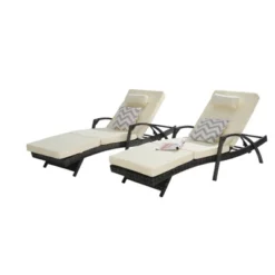 ModernLuxe 2-Piece Adjustable Wicker Outdoor Chaise Lounge Set with Cushions 16 ModernLuxe 2-Piece Adjustable Wicker Outdoor Chaise Lounge Set with Cushions -Luxe Furniture Sale GUEST c682ffb2 4595 4a2d 8b6d e7d78d02c242