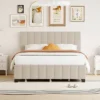 Queen Size Platform Bed, Velvet Upholstered Bed Frame With 2 Drawers And Twin XL Trundle Bed -ModernLuxe -Luxe Furniture Sale GUEST c73d6449 2744 47ec b6d4 d9de5c19db1e