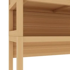 ModernLuxe 64.76" Tall Bamboo Over-the-Toilet Storage Cabinet with 2 Doors -Luxe Furniture Sale GUEST c8c486fd 7f49 4f6a 85c5 3fbe6585a39f