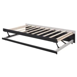 Twin To King Size Daybed, Upholstered Platform Bed Frame With Twin Trundle Bed -ModernLuxe -Luxe Furniture Sale GUEST c983418d 5eaf 442a 8d6a c1bc3248de4c