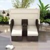 ModernLuxe 2-Seater Outdoor Rattan Daybed with Foldable Sunshade Canopy 1 ModernLuxe 2-Seater Outdoor Rattan Daybed with Foldable Sunshade Canopy -Luxe Furniture Sale GUEST cb946c45 b7b2 4be0 90ac f881ee64f62d