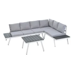 ModernLuxe Industrial Aluminum 5-Piece Outdoor Patio Furniture Set with Integrated Tables 17 ModernLuxe Industrial Aluminum 5-Piece Outdoor Patio Furniture Set with Integrated Tables -Luxe Furniture Sale GUEST cd6793dd 1adb 4b2a 8f2a 7b58d38a201b