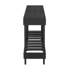 63" Vintage Console Table, Solid Fir Wood Entryway Table With 6 Legs, 4.5" Thick Desktop & Metal Rivet Decor For Living Room - ModernLuxe 16 63" Vintage Console Table, Solid Fir Wood Entryway Table With 6 Legs, 4.5" Thick Desktop & Metal Rivet Decor For Living Room - ModernLuxe -Luxe Furniture Sale GUEST cd9b7782 8a4b 4eab 830b 4cfc6cb1b138