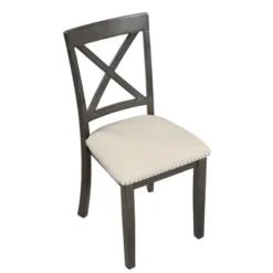 ModernLuxe 5-Piece Round Dining Set with Faux Marble Table and 4 Upholstered Chairs 19 ModernLuxe 5-Piece Round Dining Set with Faux Marble Table and 4 Upholstered Chairs -Luxe Furniture Sale GUEST cf0a5dbd 617e 4310 9c19 718ae12711f3