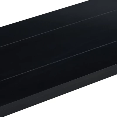 59.8"W Minimalist Console Table With Bottom Shelf And 4 Legs, Entryway Table 4B - ModernLuxe 10 59.8"W Minimalist Console Table With Bottom Shelf And 4 Legs, Entryway Table 4B - ModernLuxe - Image 8