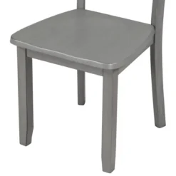 ModernLuxe 5-Piece Farmhouse Wooden Dining Set with 2 Chairs & 2 Benches -Luxe Furniture Sale GUEST cffbda20 1f87 45aa 932b 0b8806bc74a3