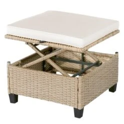 ModernLuxe 4-Piece Outdoor Wicker Sofa Set with Retractable Canopy & Lifting Table 25 ModernLuxe 4-Piece Outdoor Wicker Sofa Set with Retractable Canopy & Lifting Table -Luxe Furniture Sale GUEST d1de19e2 4930 4d4b a67f 103646b4a808