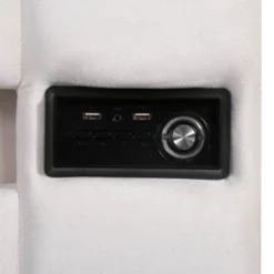 Upholstered Bed With LED Light, Bluetooth Player And USB Charging, Hydraulic Storage Bed In Velvet Fabric-ModernLuxe 28 Upholstered Bed With LED Light, Bluetooth Player And USB Charging, Hydraulic Storage Bed In Velvet Fabric-ModernLuxe -Luxe Furniture Sale GUEST d3f1ffcf c20e 4534 95db bc8bd8e08671