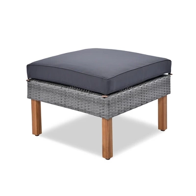 ModernLuxe 9-Piece Outdoor Rattan Conversation Set with Coffee Table 12 ModernLuxe 9-Piece Outdoor Rattan Conversation Set with Coffee Table - Image 10