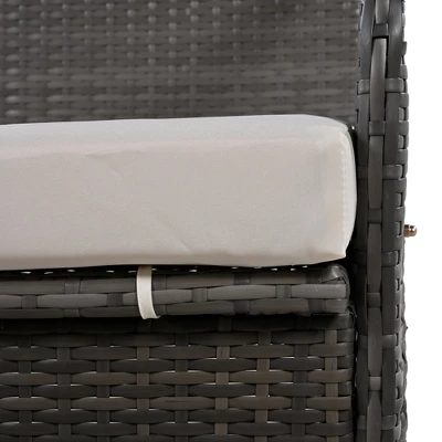 ModernLuxe 3-in-1 Convertible Outdoor Loveseat and 4-Seat Patio Dining Set 14 ModernLuxe 3-in-1 Convertible Outdoor Loveseat and 4-Seat Patio Dining Set - Image 12