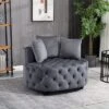 Classical Upholstered Accent Barrel Chair-ModernLuxe -Luxe Furniture Sale GUEST d5f05f68 7800 40d8 a0ee c79ada9156da