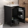 20"W Bathroom Vanity With Sink, Multi-Functional Bathroom Cabinet With Door Shelf, Drawer And Soft-closing Door -ModernLuxe 1 20"W Bathroom Vanity With Sink, Multi-Functional Bathroom Cabinet With Door Shelf, Drawer And Soft-closing Door -ModernLuxe -Luxe Furniture Sale GUEST d62a5798 9739 493b a1a1 591d92353aac
