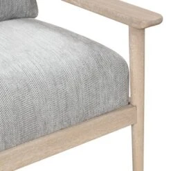 ModernLuxe Retro Accent Chair with Solid Wood Frame & Slatted Back -Luxe Furniture Sale GUEST d6bc5ee1 3e98 447b 8787 87d3b94d92b7