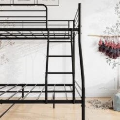 ModernLuxe Twin-over-Full Metal Bunk Bed with Ladder and Enhanced Guardrails 14 ModernLuxe Twin-over-Full Metal Bunk Bed with Ladder and Enhanced Guardrails -Luxe Furniture Sale GUEST d705b433 6745 4bc7 bd87 53dcc52e3056