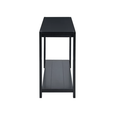 59.8"W Minimalist Console Table With Bottom Shelf And 4 Legs, Entryway Table 4B - ModernLuxe 7 59.8"W Minimalist Console Table With Bottom Shelf And 4 Legs, Entryway Table 4B - ModernLuxe - Image 5